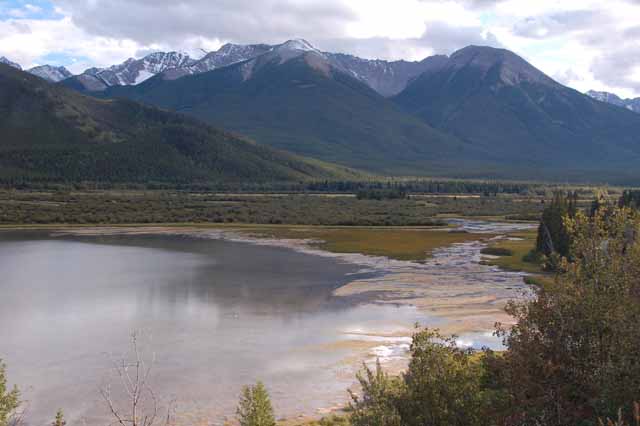 the Vermillion Lakes